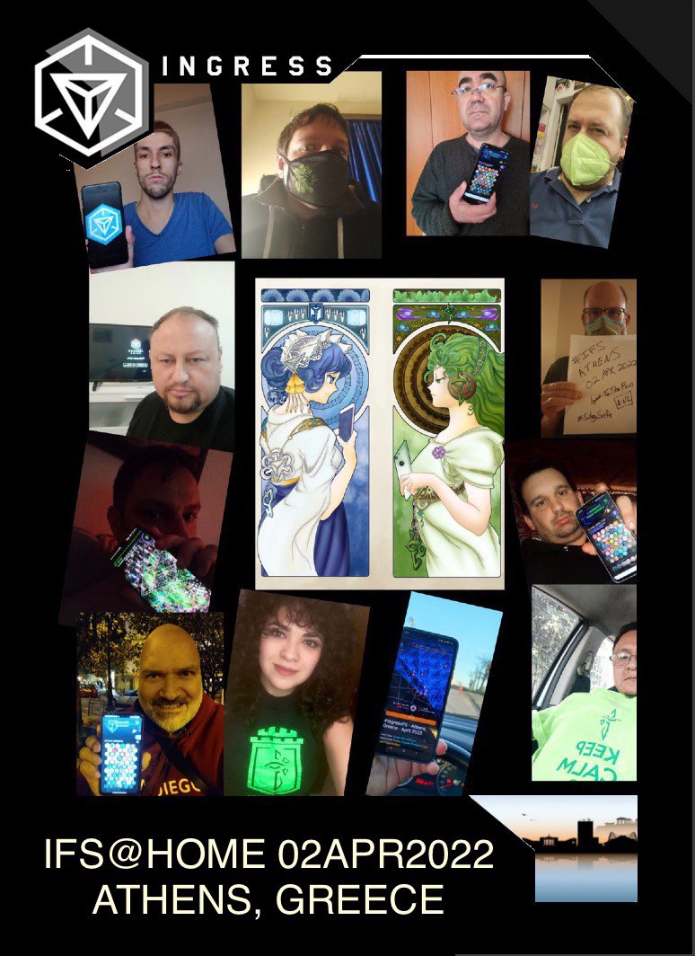 D_Miliarakis's tweet photo. #IngressFS #VirtualFS #IFS #FirstSaturday #April2022 #Athens #Greece #IFSGreece #ingress #prime #xfaction #Enlightened #enl #Resistance #res https://t.co/uANG2s7RaP