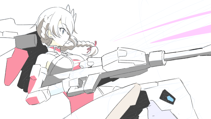 #このタグを見た人はラフ画とその完成絵を見せる 
