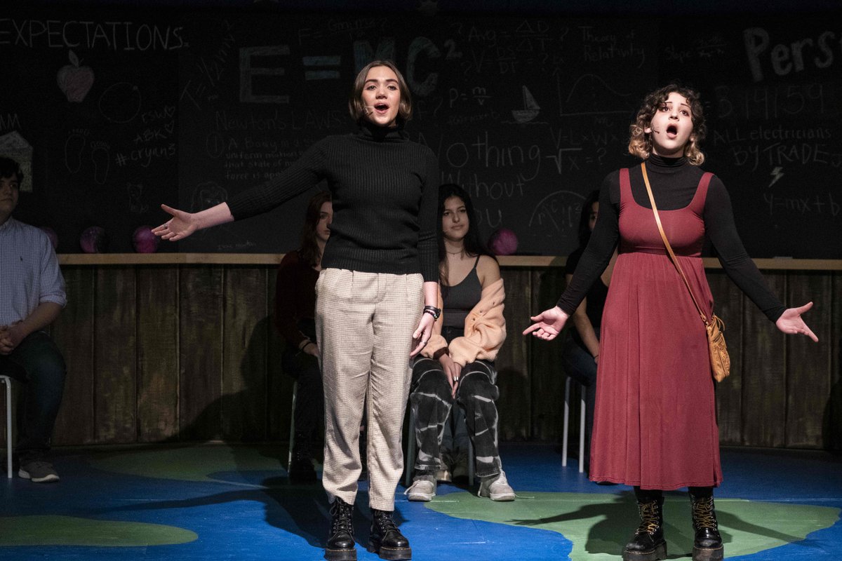 missporters's tweet photo. Theory of Relativity presented in collaboration with Avon Old Farms @avonoldfarms! #MissPortersSchool #WinterMusical #Farmington #Theater #Arts #Musical https://t.co/BPiPGs8wLb