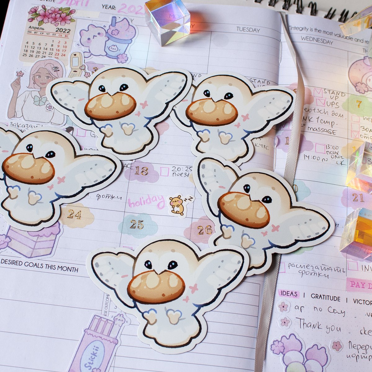 lil owls with buns magnets😳 