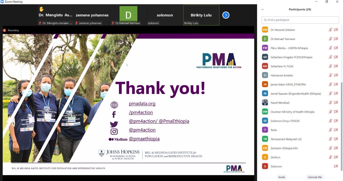 PMA ETHIOPIA (@pmaethiopia) on Twitter photo Today <a href="/PmaEthiopia/">PMA ETHIOPIA</a> conducted Project Advisory Board meeting to discuss on the preliminary results of 6 & 12 months follow up surveys virtually.<a href="/dereje_dugumaMD/">Dereje Duguma MD MPH</a> from <a href="/FMoHealth/">Ministry of Health ETHIOPIA</a> made opening speech by stating that PMA findings help to see the progress of programs at national level Today <a href="/PmaEthiopia/">PMA ETHIOPIA</a> conducted Project Advisory Board meeting to discuss on the preliminary results of 6 & 12 months follow up surveys virtually.<a href="/dereje_dugumaMD/">Dereje Duguma MD MPH</a> from <a href="/FMoHealth/">Ministry of Health ETHIOPIA</a> made opening speech by stating that PMA findings help to see the progress of programs at national level
