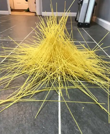 I dropped a tub of spaghetti on the floor and accidentally won the Turner Prize 🙄