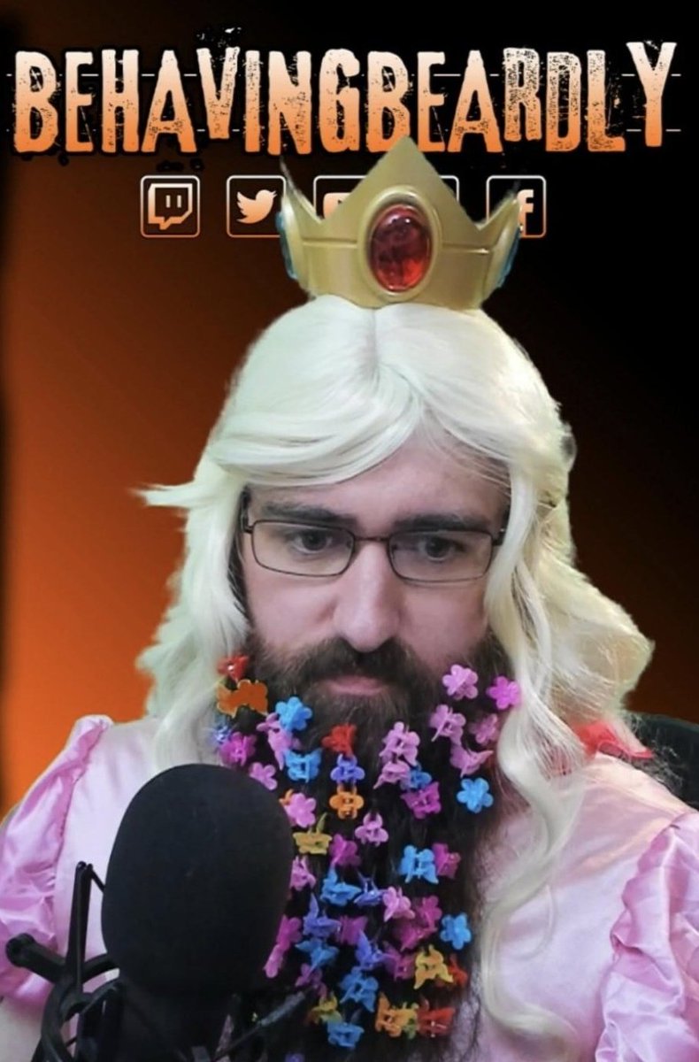 AT0MAC's tweet photo. @CaptainHippoX @MicaLuz2 @Shaysters @Pockettsx @sassysapphireTV @Glassie7799 @Gnarfield_ @gaming_4nj4 @Darth_Tikal @ChloeSauras @Tiz_Karen I don't know why a bunch of hearts just reminded me of @BehavingBeardly
But that man is a integrated part of #seaofthievescommunity and because of his #clancast the #micaraidtrain happened
Princess Beardly π
#BeMorePirate https://t.co/d6hbXQDjuN