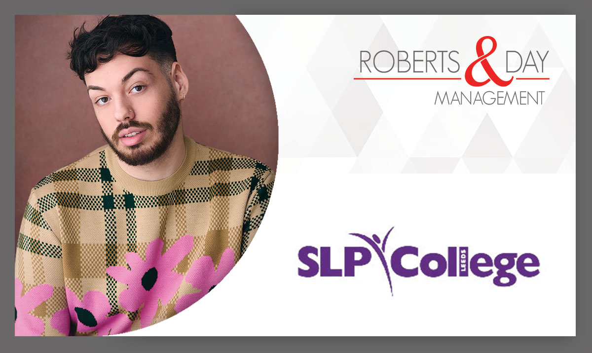 robertsandday's tweet photo. Welcome to Joseph Milward who is joining us as a new graduate of SLP College (@SLPCollege)  for 2022! We can't wait to work with you!
.
.
.
#Performer #SLP #Northerntalent #RobertsandDay https://t.co/bAaKsiwmdN