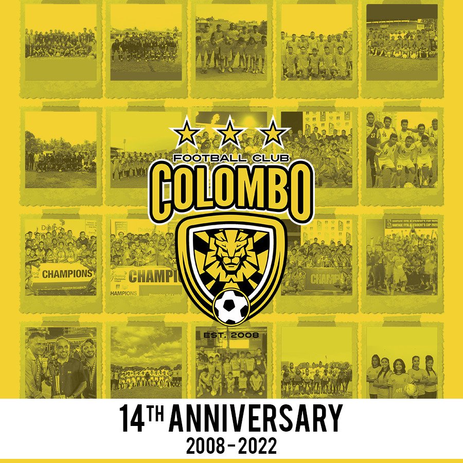ColomboFootball's tweet photo. Happy 14th Birthday, Colombo Football Club 💛🖤

#happybirthday
#nevergiveup #colombofootballclub https://t.co/hMcHhsyTas