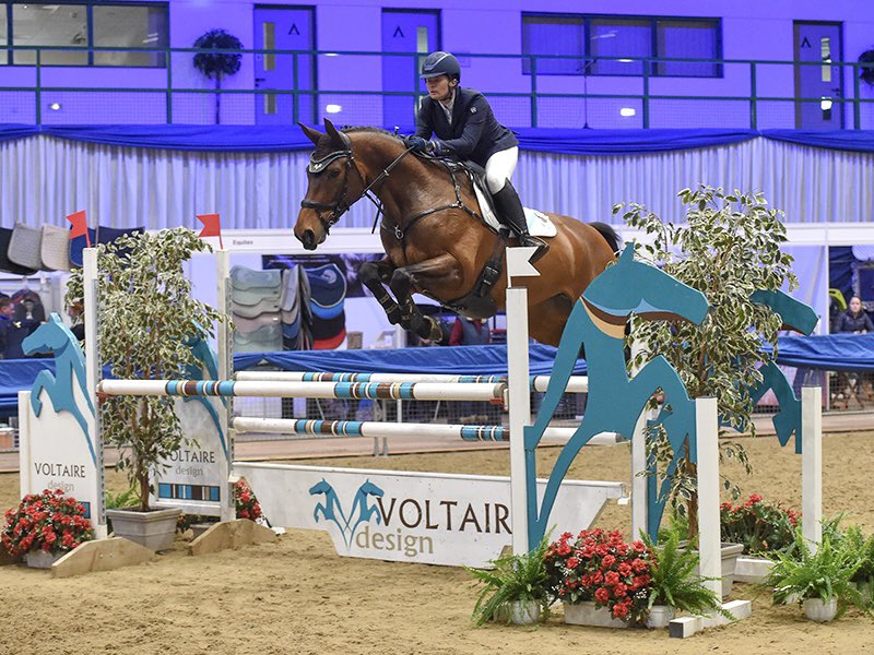 So Proud Our first <a href="/BlueChipFeed/">Blue Chip Feed</a> Championships Power 1.15m final. Biggest course both of us have jumped. Kate tried her heart out for the final fence to fall.