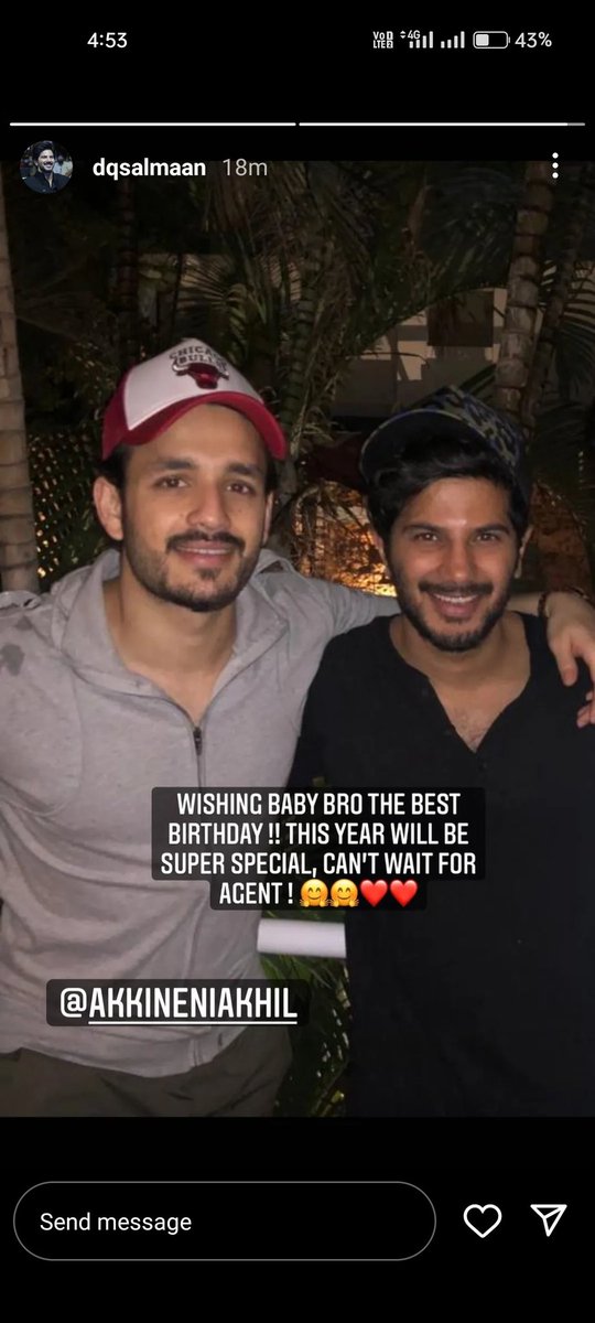 BaluSake's tweet photo. #Agent @dulQuer
@AkhilAkkineni8

#DulquerSalmaan https://t.co/TbXwqJ2Ker