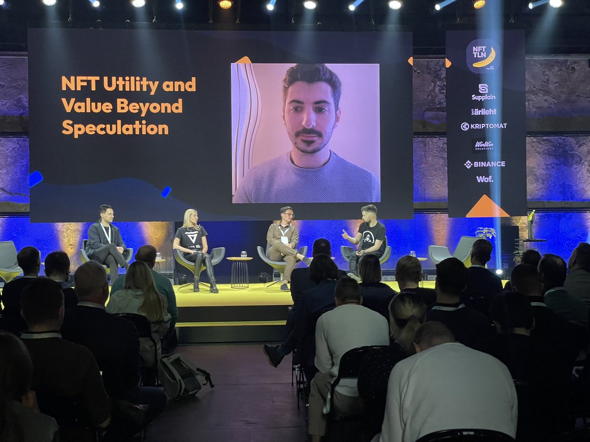 @NFTTallinn was a huge success and insanely well organised (bravo to @supplain) 
Enjoyed being back and talking in my hometown with the local as well as the international ecosystem active in #fintech and #NFTs.
