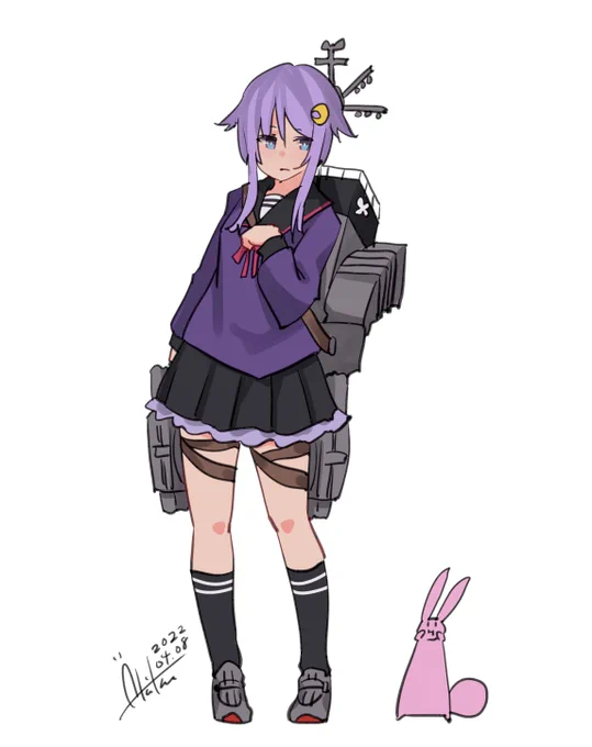 弥生『すいません、表情かたくて』
#艦これ版深夜の真剣お絵描き60分一本勝負
#艦これ版真剣お絵描き60分一本勝負_20220408
#艦これ #弥生 
