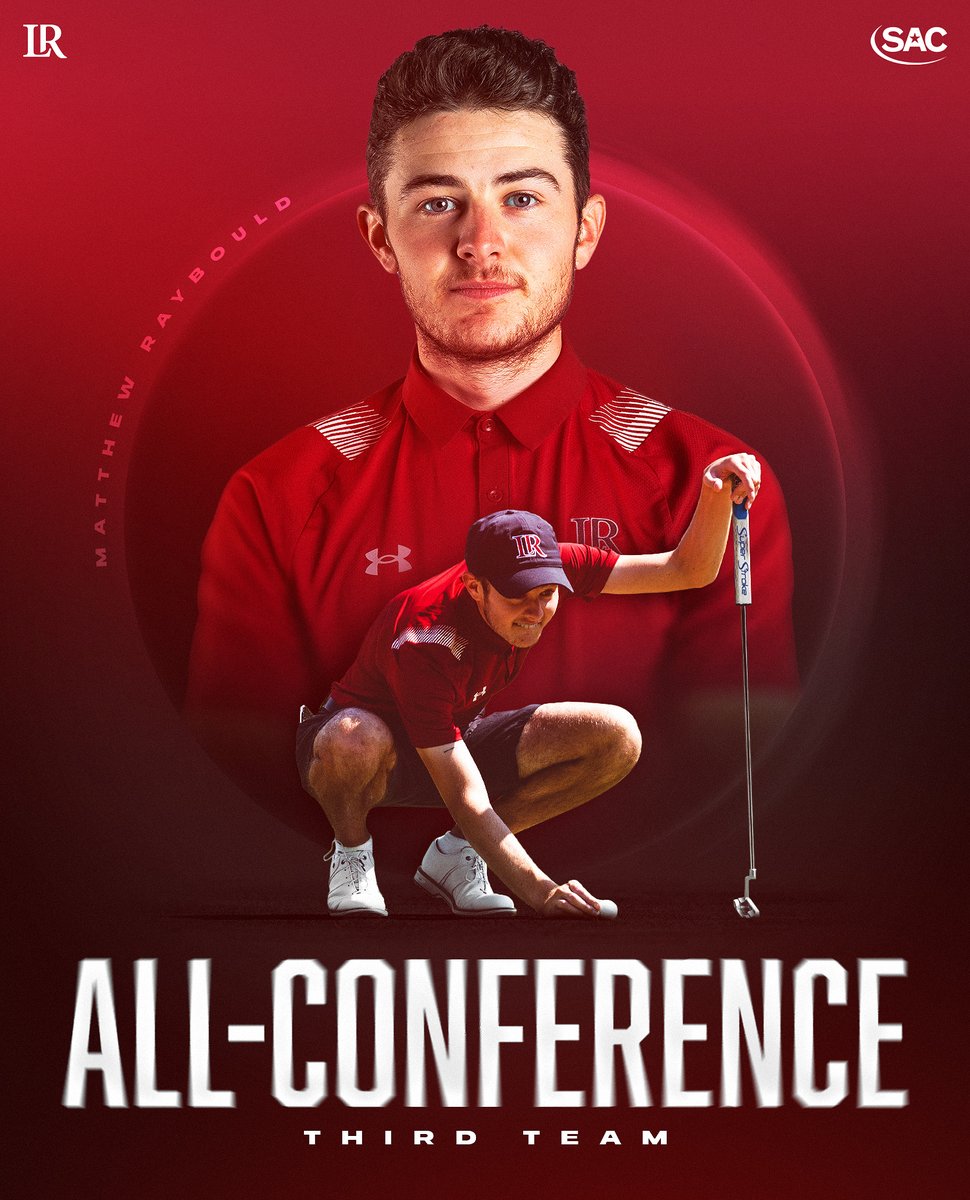 Congratulations to Matt Raybould for his Third Team All-Conference selection!

#GOBEARS | <a href="/BearsLRGolf/">LRBearsGolf</a>