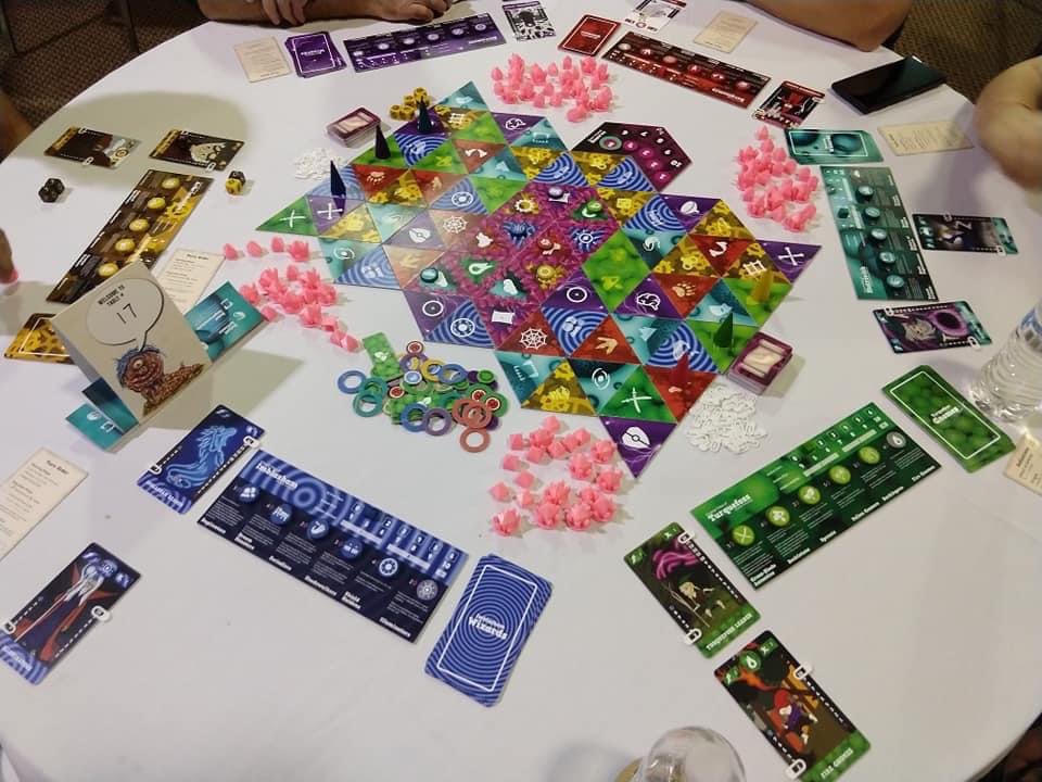 CavernWire's tweet image. Weekends are for playing games! What are you playing for the second weekend of April?? #gnomesandwizards #boardgames