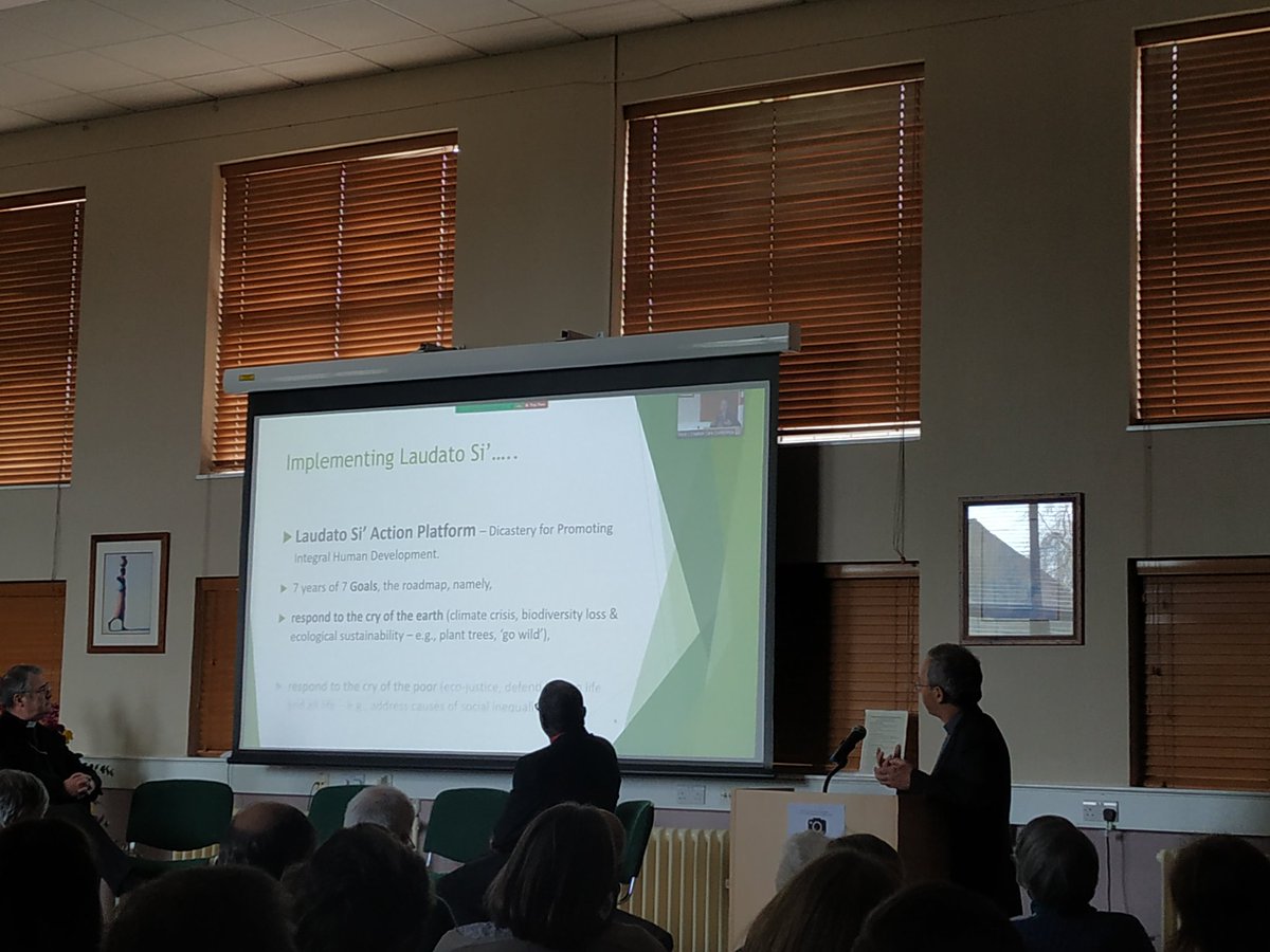 Janemellett's tweet photo. Bishop Martin Hayes joined the #ICCCC #CreationCare conference today in Dromantine to share the wisdom of #LaudstoSi with participatns and share on the new #LaudatoSi' Action Platform. https://t.co/6FzCyMlahX @CatholicBishops https://t.co/uT8tsinOrP