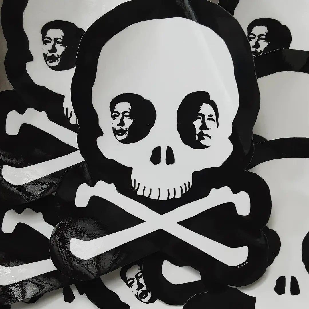 scribblerjack's tweet image. From the Instagram account of artist Paul Eric Roca