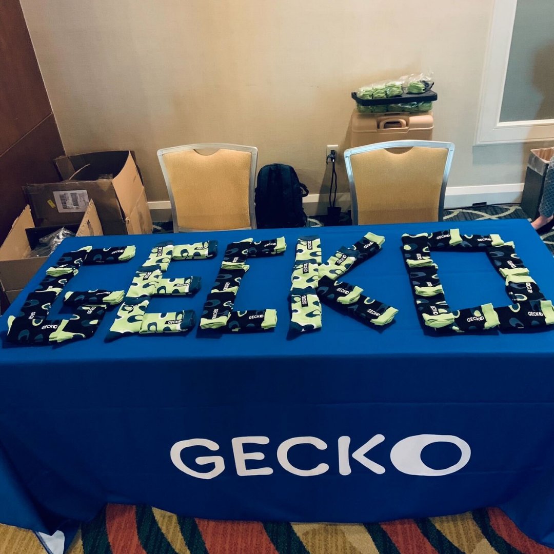 geckoengage's tweet photo. Our Geckos were at three different #highered conferences in Texas, Missouri, and Florida earlier this week! 

They had an amazing time meeting HE professionals at #SACAC, #moacac and #gpacac, and @TexasACAC!

Lucky for us we're doing it all again next week at WACAC 😎 

#teamwork https://t.co/CC5nVRjwCf
