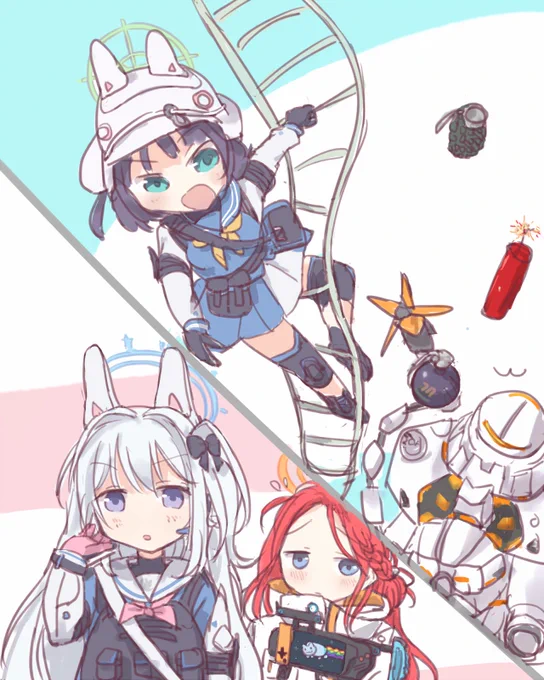 少し遅くなりましたが、ホド総力戦お疲れ様でした!
#ブルアカ   #BlueArchive 