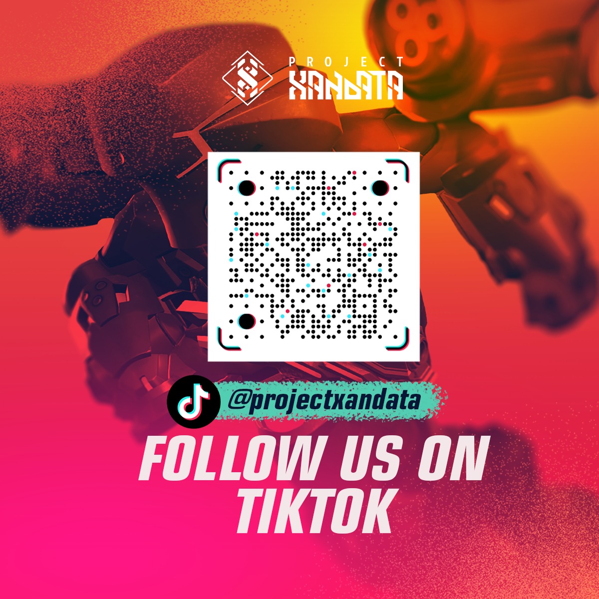 ProjectXandata's tweet photo. 🔥 Check out awesome clips on the Project Xandata official Tiktok channel!

👉 Scan the QR code or go to https://t.co/cxFWrVApSU

😍 Follow us now and get lots of fun updates and the chance to join our upcoming Tiktok events! 😍

#PXD #ProjectXandata 
#PXDCommunity #TikTok https://t.co/yHLj2Cxk4o