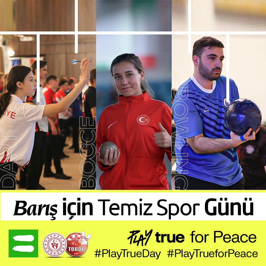 S_Eren_Ozturk's tweet photo. #PlayTrueDay #PlayTrueforPeace #TemizSporGünü #BarışİçinTemizSpor #Bocce #Bowling #Dart #TBBDF
@kasapoglu
@gencliksporbak
@MutluTurkmen
@wada_ama https://t.co/lZjvGOi1b5