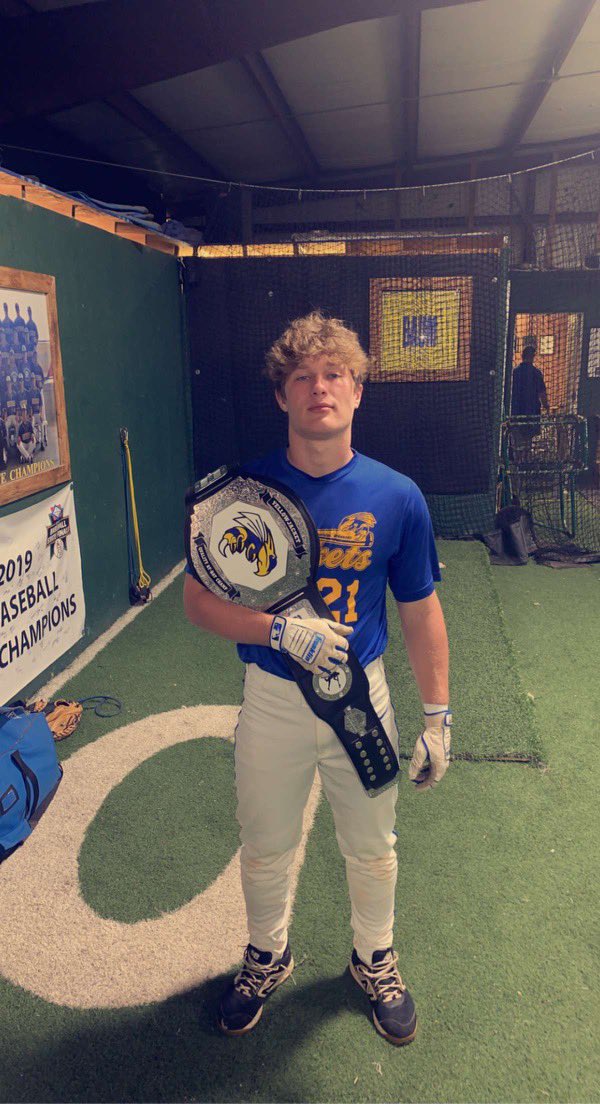 @Sheridan_Bsbl QAB champ for week 4 <a href="/KonnerCanterbu1/">Konner Canterbury</a> !!! Absolute stud! Ranked as top 5 catcher in the state. This guy can play!!!