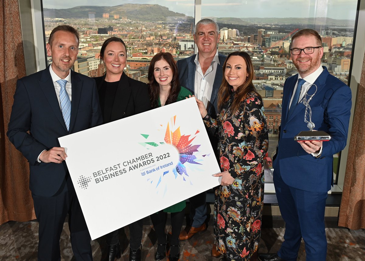 The 2022 Belfast Chamber Awards, sponsored by Bank of Ireland, are officially launched! Celebrating the best of Belfast business, the winners of the 22 categories will be announced on 21 October. You can enter for free online now #BelfastBusinessAwards belfastchamber.com/categories/