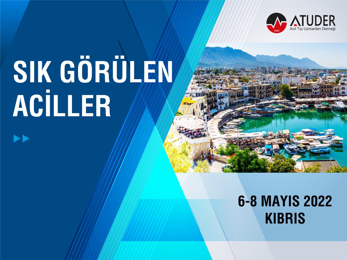 atuder.org.tr/etkinlikler/71…
📢Sık Görülen Aciller 06 - 08 Mayıs 2022 KKTC #atuder #epat #acil #emergency #aciltıp #kktc #kıbrıs <a href="/behcetalmd/">Behçet Al</a> <a href="/Behcetemergency/">Dr. Behçet Varışlı,MD</a> <a href="/semos20/">sema ayten</a> <a href="/AcilTV1/">AcilTV</a> <a href="/CalbayAyca/">ayça çalbay</a>