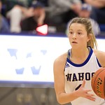 WahooGirlsBBall's tweet photo. More exciting news from our program last night!  Super proud of @karleygolladay for deciding to continue her basketball career and commit to playing next year at @DoaneWBB! Karley has a really high basketball IQ that makes her a special point guard! #GreatDayToBeAWarrior https://t.co/yC6xpojm6M
