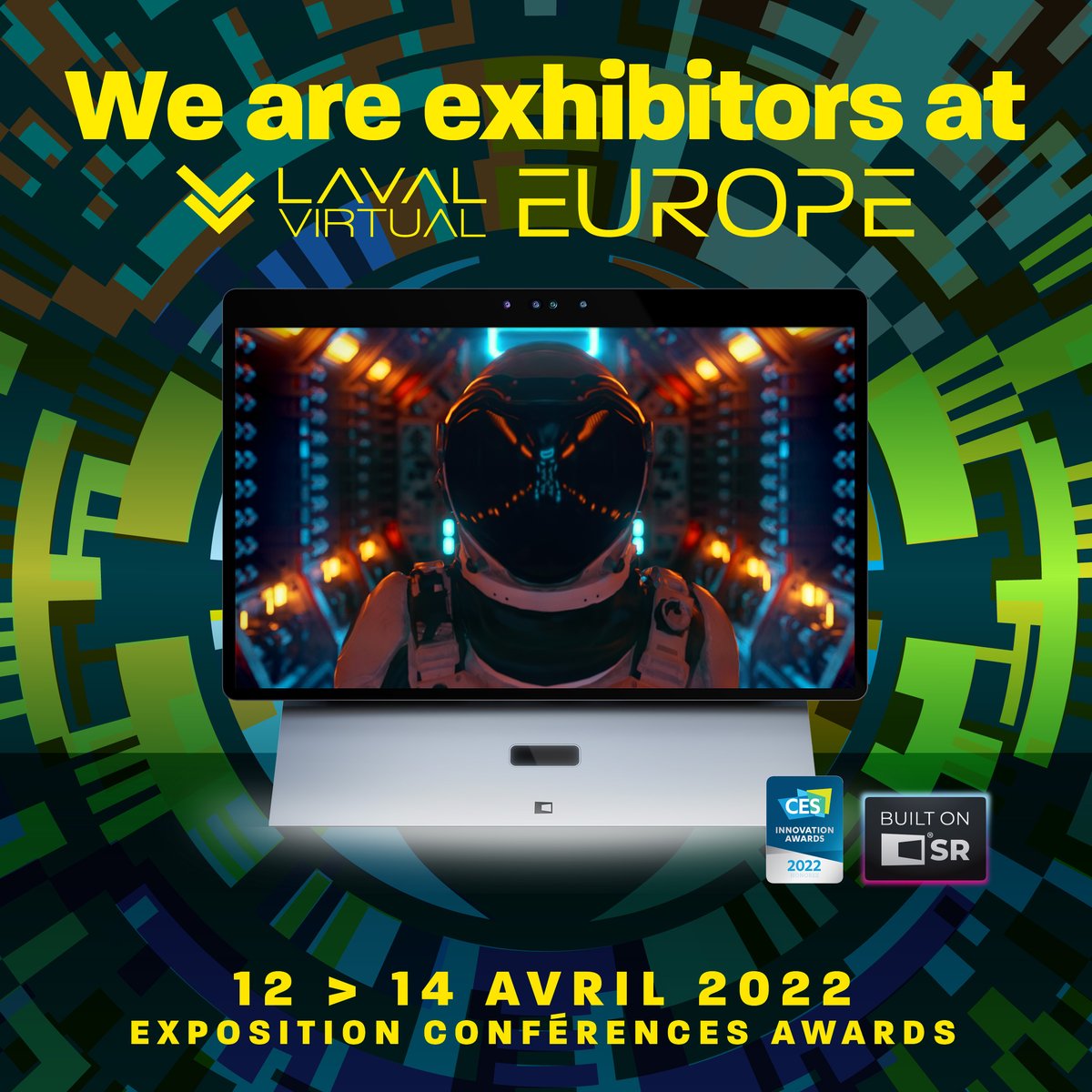 LeiaInc's tweet photo. Next week you can experience the Award-winning SR Pro Display at the Dutch Pavilion of Laval Virtual in France. -Looking forward to meet you there!
#LavalVirtual #LavalvirtualEurope2022 #virtual #simulatedreality #exhibitor #SR #innovation #newtechnology #metaverse #BuiltonSR https://t.co/fQOKw8XEwy