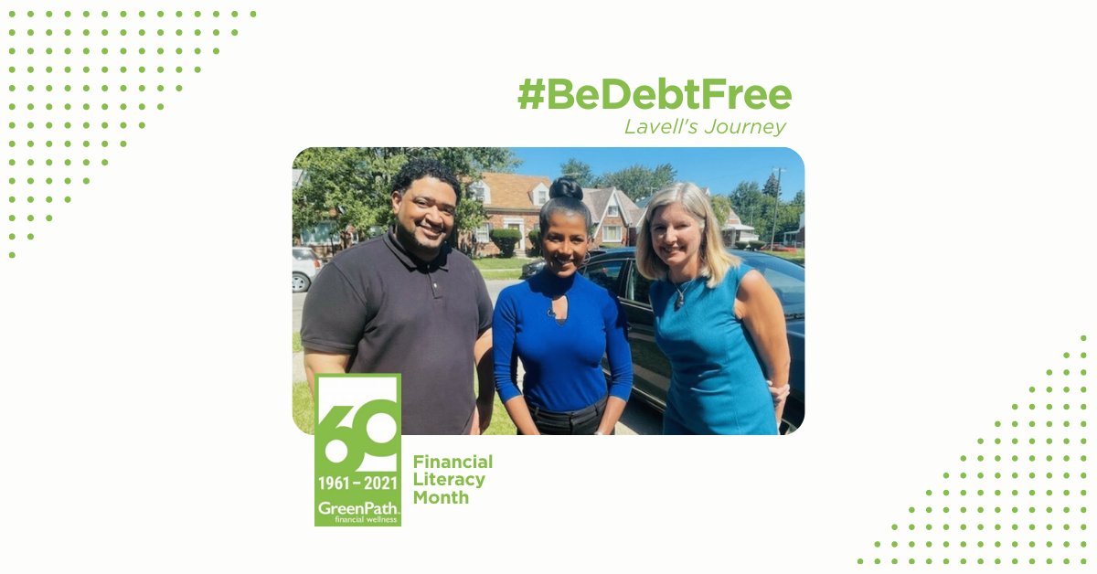 GreenPath's tweet photo. As a trusted national nonprofit for over 6 decades, GreenPath takes great pride in being part of so many incredible Success Stories like that of Lavell's where we partnered to conquer $49,572 of his debt. More inspiration at the link๐https://t.co/RJN65s9dAS #BeDebtFree https://t.co/0xoWQ3aM4I