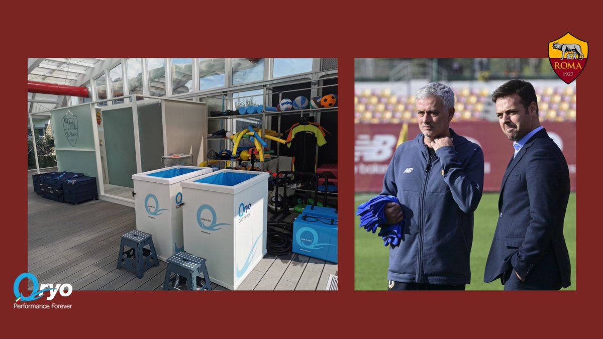 QRYO_Recovery's tweet photo. 📣 “Roma, che muscoli: infortuni in discesa. Pinto e Mourinho trovano la cura”❗️
 https://t.co/1aBRpc587I (Leggi l'articolo)

❄️ #Crioterapia #ImmersioneInAcquaFredda #PerformanceForever
#Qryo #ASRoma #Calcio ⚽️ 

Non conosciamo tutti i “segreti”, però... 
leggi il thread 👇 https://t.co/u6xQTJQ8nk