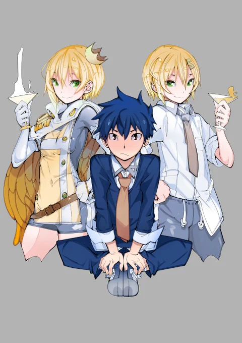 金曜カクテルナイトコナコナちゃんのコナちゃんです!
さて今回は!
good!アフタヌーンなどで使っていただいた連載前の予告カット!(一年半くらい前に描いたもの)
陸くんがなんかかわいい!? 