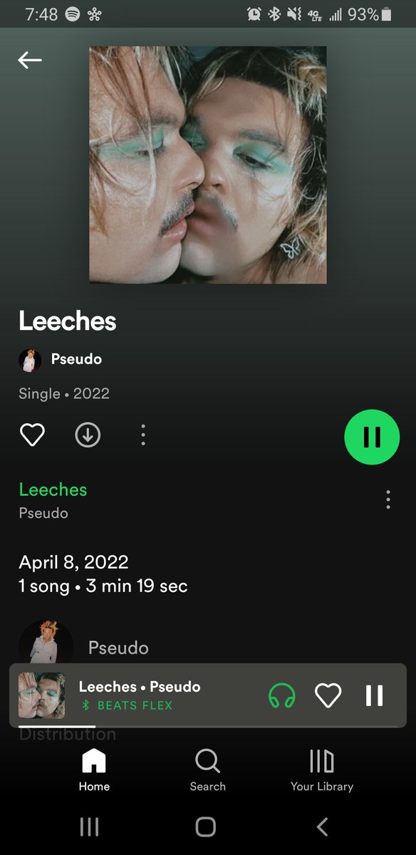 Icky_Sticky28's tweet photo. New song is a whole bop omfg this is fs ur best one yet @ilovepseudo https://t.co/nuyd1YtGwD