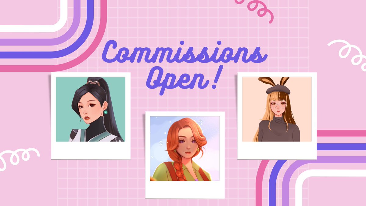 ithurielle's tweet photo. ˚✩ ⋆｡✩˚Commissions Open!˚✩ ⋆｡˚ 

Hello! Here's my updated commission sheet 💜
💌dm me if you're interested!💌

#artph #commissionsopen #commission https://t.co/q2X1r7UMaV