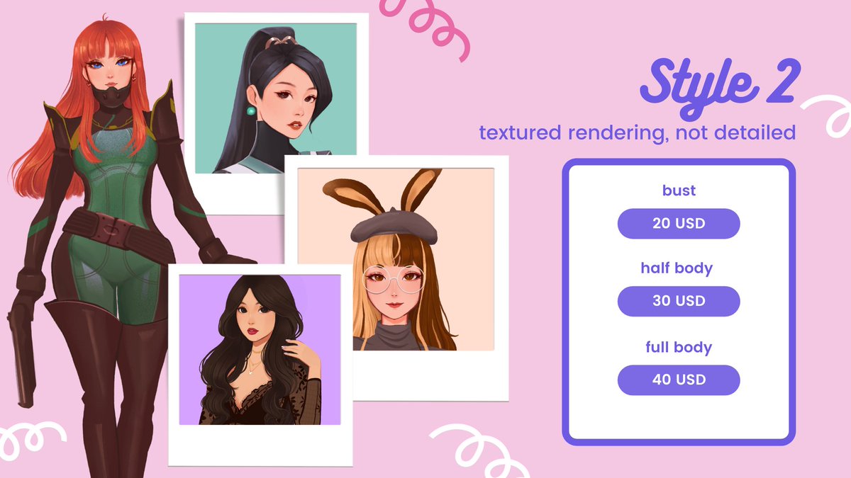 ithurielle's tweet photo. ˚✩ ⋆｡✩˚Commissions Open!˚✩ ⋆｡˚ 

Hello! Here's my updated commission sheet 💜
💌dm me if you're interested!💌

#artph #commissionsopen #commission https://t.co/q2X1r7UMaV