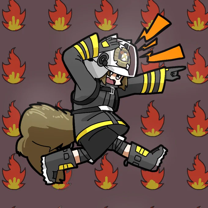 火事だーっ!
#アークナイツ 