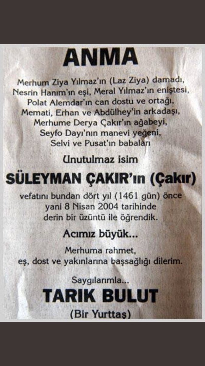 Vefatının 18.Yıldönümünde İstanbul sefiri  #SüleymanÇakır'ı saygıyla anıyoruz!