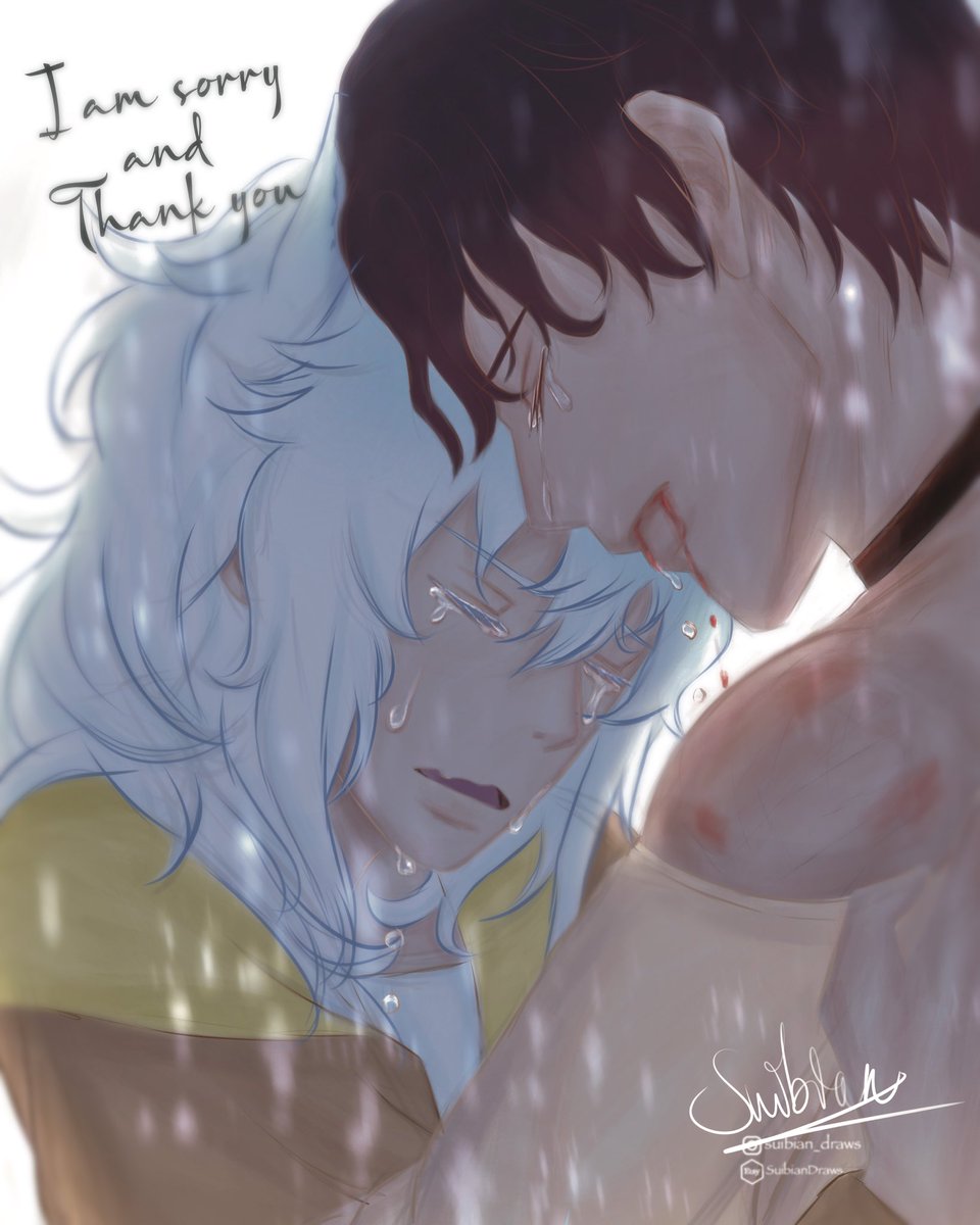 nuah_x's tweet photo. Just finished rix vanus by @ChanseonG_x and decided to draw a lil fanart 🥺💙💛 can’t wait for season 3 🥺🥰 #rixvanus #nuah #nuahxrix https://t.co/qPYlB4uQaX