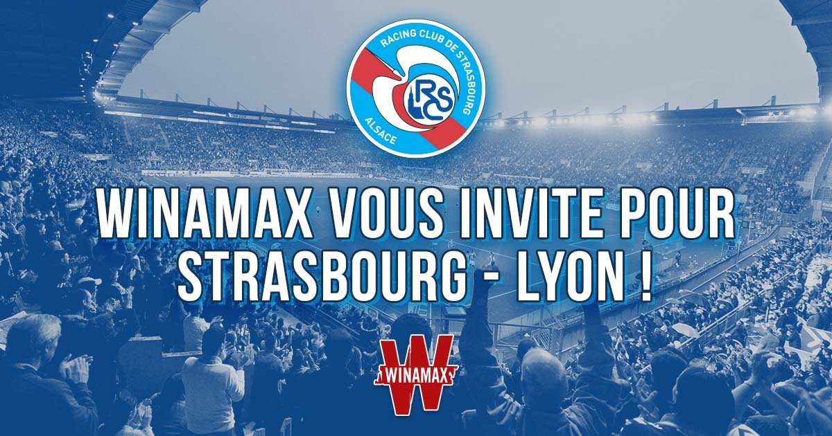 WinamaxSport's tweet photo. 🎟 Deux lots de deux places sont à gagner pour @RCSA - OL, dimanche 10/04 à 19h00 !

⚽ Pour participer : RT + Follow + votre pseudo.

⏰ Tirage au sort ce soir à 18 heures ! https://t.co/2nBazCAxvv