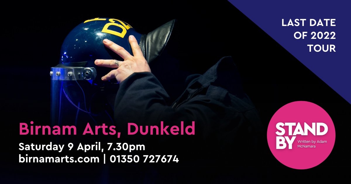 "Saw this tonight and it was incredible!" "Brilliantly written and a great performance - well worth a watch!"

An amazing audience last night <a href="/APAWhatsOn/">Aberdeen Performing Arts</a> and SOLD OUT for tonight!

Tomorrow its #Dunkeld @Birnam Arts for the last performance of the tour 👉 birnamarts.com