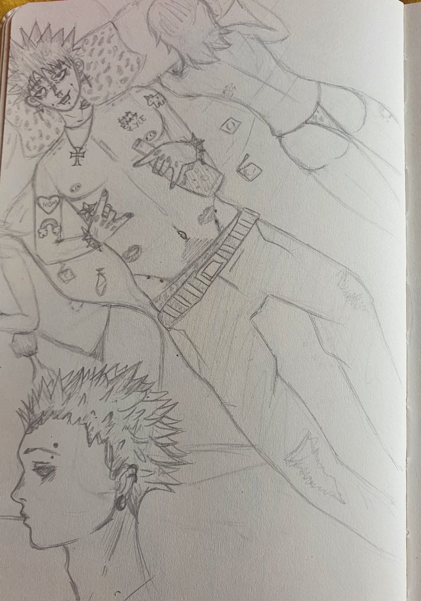 Nakyum_kh's tweet photo. Sin comentarios._.
#dibujo #art #sketchbook https://t.co/XpFWFj11Xd