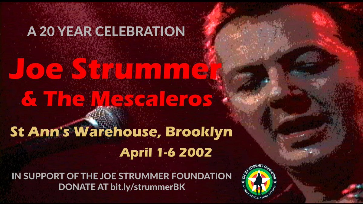 punkcast's tweet photo. Sunday 2pm EDT / 7pm BST. I will screen the entire Friday raw DV in support of 
@JSF_charity  #JoeStrummer https://t.co/DKGLm36Ew2 https://t.co/VRl4cr6bnr