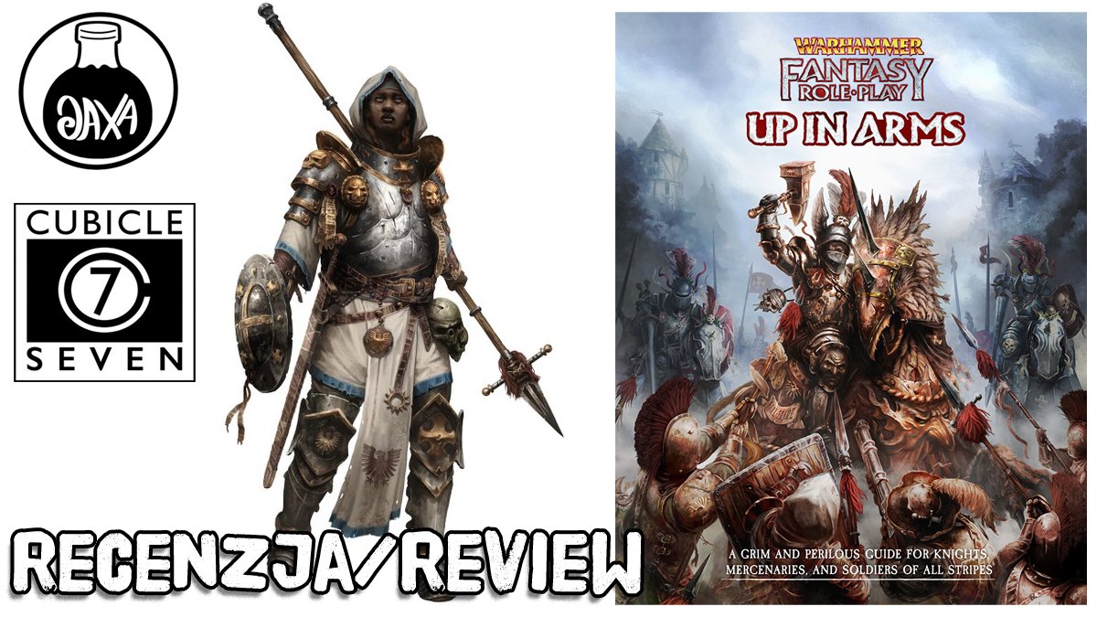 rpgalchemia's tweet photo. Polish review of "Up in Arms" to #warahmmer from @cubicle7 
I think that this is my favorite sourcebook to Wh 4th edition!
https://t.co/EmkhnskTYu

#rpg #ttpgs #ttrpg #WarhammerCommunity #tilea https://t.co/cFXySPGpwq