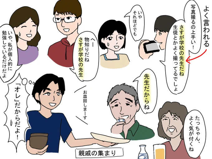 よく言われる。 