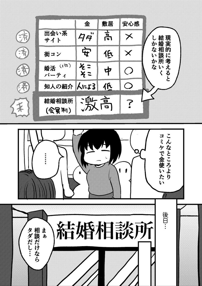 婚活難民がAセクシャルを自認していく話(3話)

4話は来週金曜日の21時に投稿します…!
 #漫画が読めるハッシュタグ #コルクラボマンガ専科  #婚A 