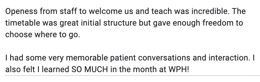 Wex_Ed's tweet photo. Just one snippet of the feedback from our outgoing @UniofOxford medical students at Wexham Park Hospital. Its been an honour to teach such an enthusiastic and caring group of future doctors @drpipskip @LukeFUrology @fmvc23 #MedEd #MedTwitter https://t.co/cUdsAo3x0E