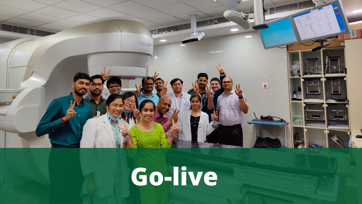 SGRTCommunity's tweet photo. Congratulations to the team at Kalyan Singh Super Speciality Cancer Institute in Lucknow who have just gone live with AlignRT. 

The Institute is the fifth center in India and the first center in Uttar Pradesh to adopt AlignRT SGRT technology.

Read more: https://t.co/fHVqOCPCAF https://t.co/VfzGKiYzcY