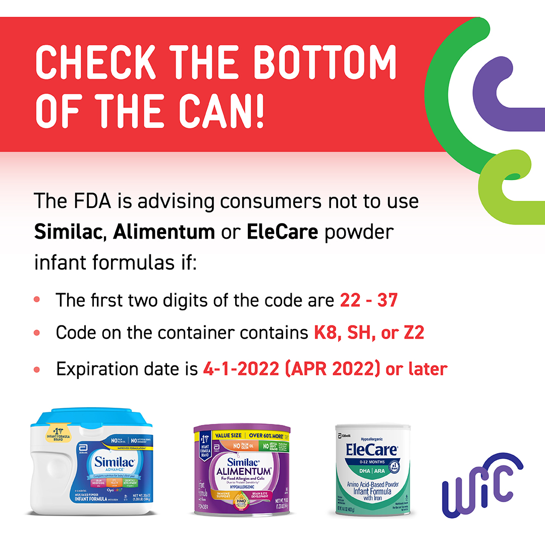 Get Healthy Philly on Twitter "Do you have recalled powdered formula