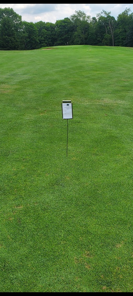 mcramer63's tweet photo. @colin_dunlap Longest drive in an outing. Closest divot was 40 yards in front of this where my team played from. https://t.co/S7u8t4AfHs