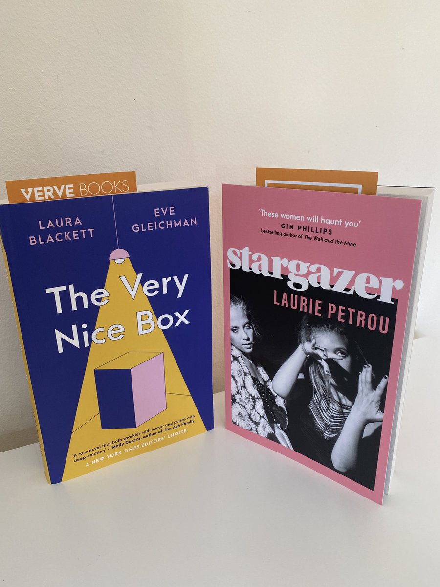 chaddyreadsbook's tweet photo. Firstly thank you so much to @VERVE_Books for sending me both the very nice box by #laurablackett #evegleichman and stargazer by @lauriepetrou ❤️ https://t.co/YLakrRJSag