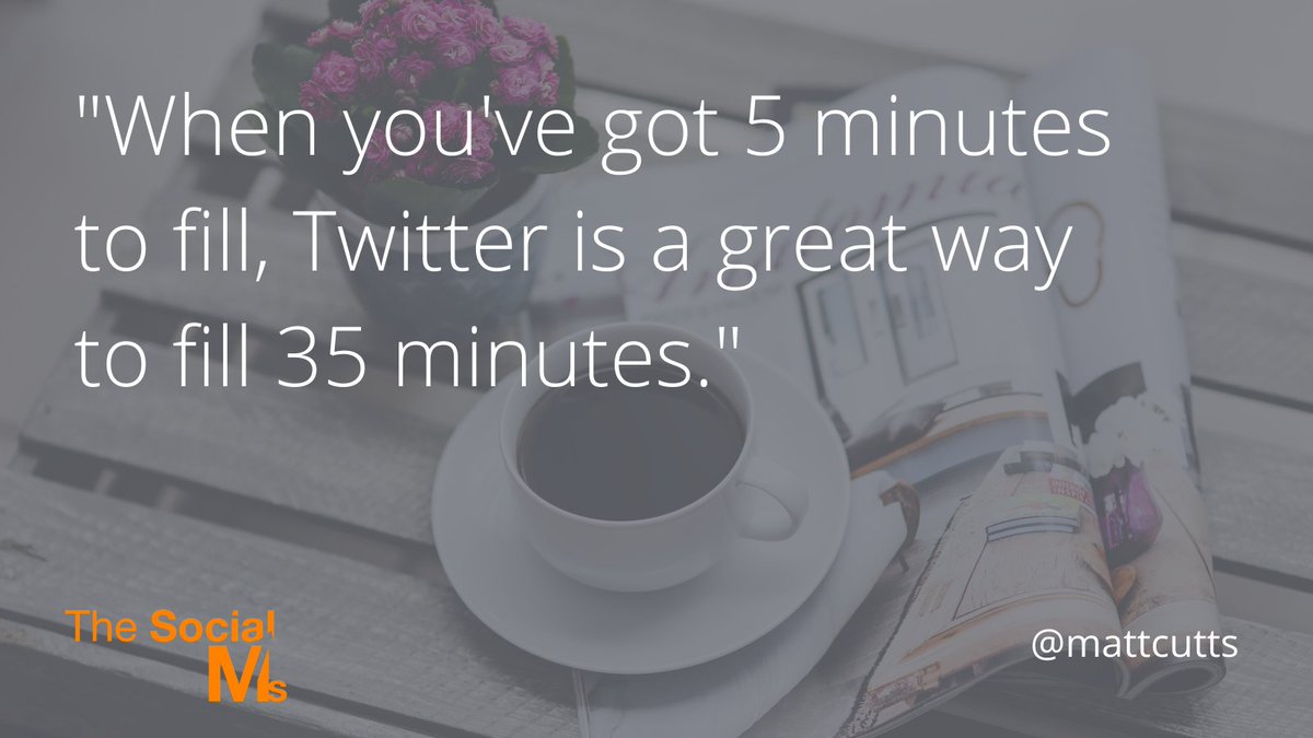 That happens to me ALL the time. I go to Twitter to just do something quickly - and spend ages there. Trending hashtags are especially dangerous to me! What do you check on Twitter and what does suck you in?