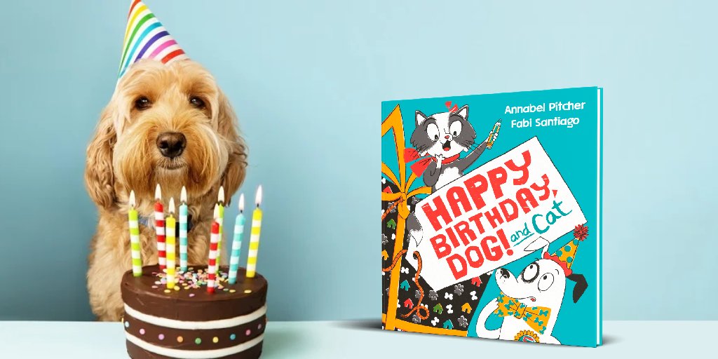 Teach your little ones about the importance of sharing with #HappyBirthdayDog 🐶  A warm and witty tale about friendship, rivalry and birthdays 🎈🎂 🎁  🎉  from bestselling author <a href="/APitcherAuthor/">Annabel Pitcher</a>. Pre-order your copy now! 🐱 fal.cn/3nCYx
