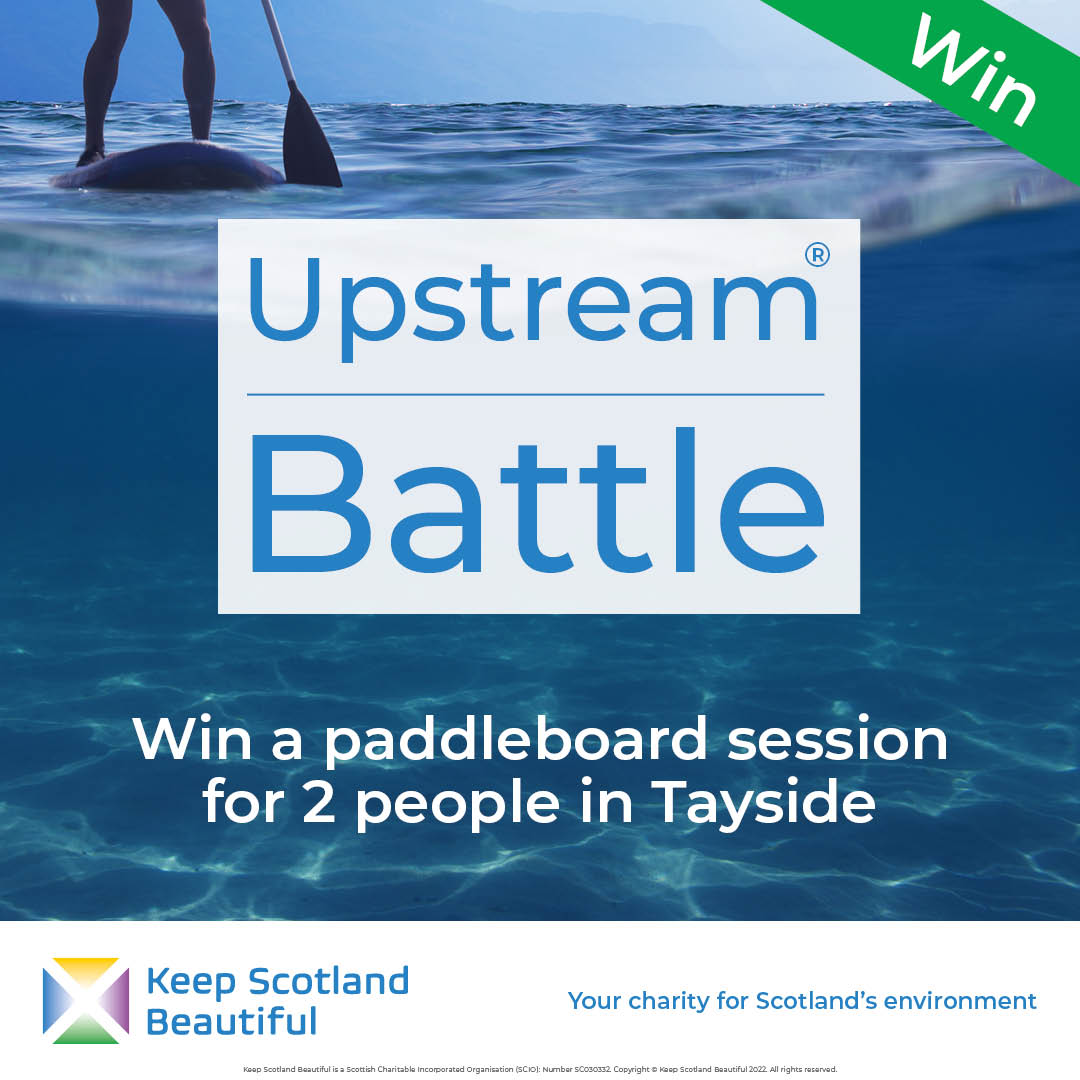 Help us capture the types and amount of #litter getting into the River Tay and its local waterways and be entered into a prize draw to win a paddleboarding experience for 2 with @willowgateacti2 or @WildShoreDundee 👉ow.ly/UXz650IC4Hs #UpstreamBattle #SourcetoSea